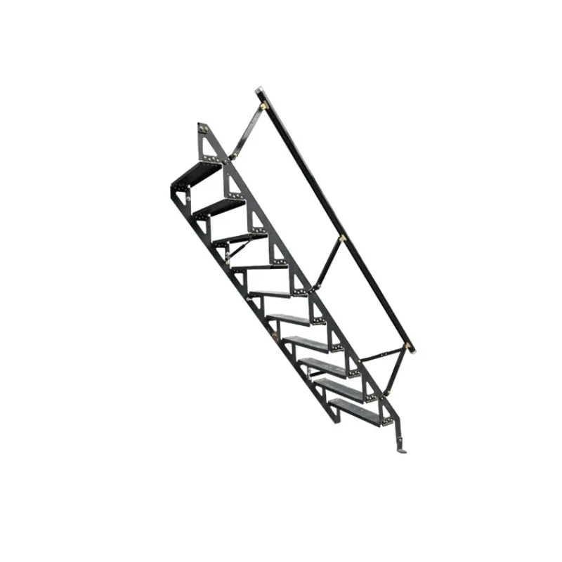 

Steel wall stairs for home use, indoor wall mounted stairs for folding up, villas, garages, dedicated stairs for wall folding