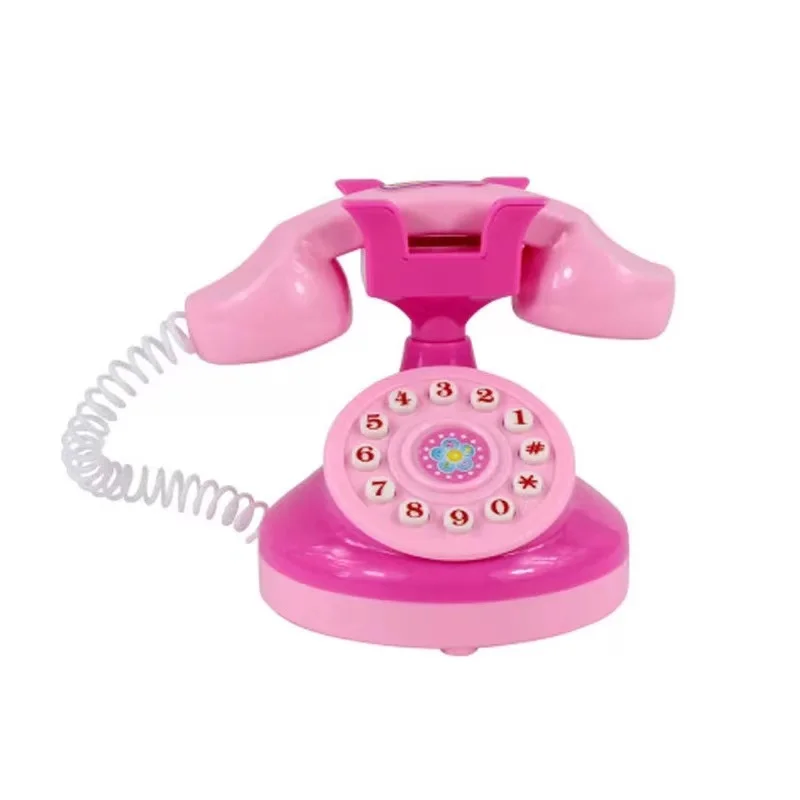 

Kawaii Mini Phone Talking Kids Toys Free Shipping Dollhouse Accessories Artificial Dolly Furniture For Barbie DIY Birthday Gift
