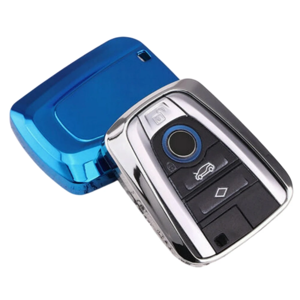 

1Pcs Soft Smart Remote Key Fob Case Cover Shell Protector For BMW I3 I8 Series Key Case Holder Cover 3 Colors Auto Accessories