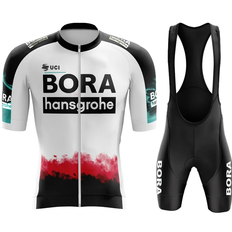 Cycling Jersey Summer Sports Wear Man UCI BORA Clothing Mens Sets Sportswear Mtb Clothes Men's Road Bike Uniform Set Suit