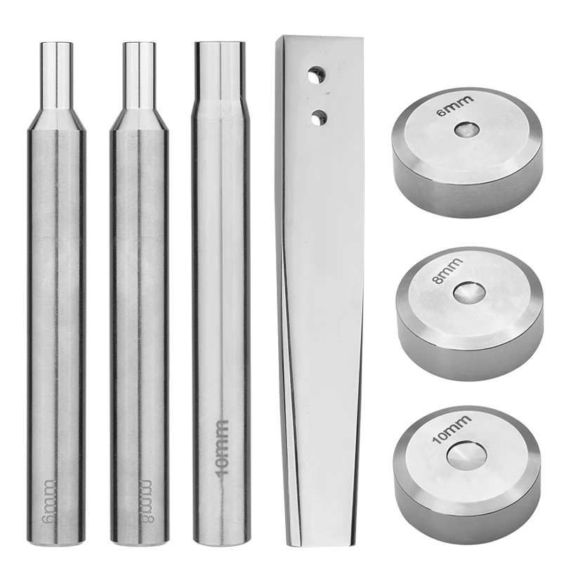 MIUSIE Metal Punch Installation Tool Stainless Steel Press Studs Button