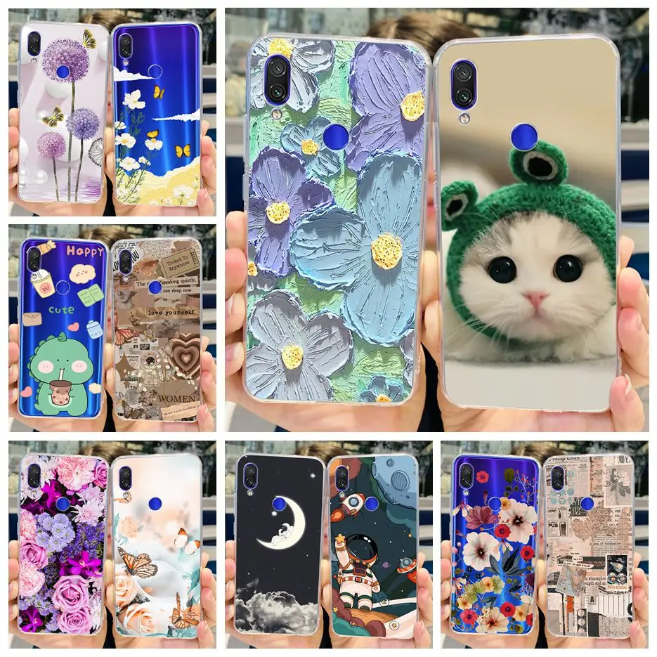 Cute Fashion Painted Soft Silicone Phone Case Cover Bumper