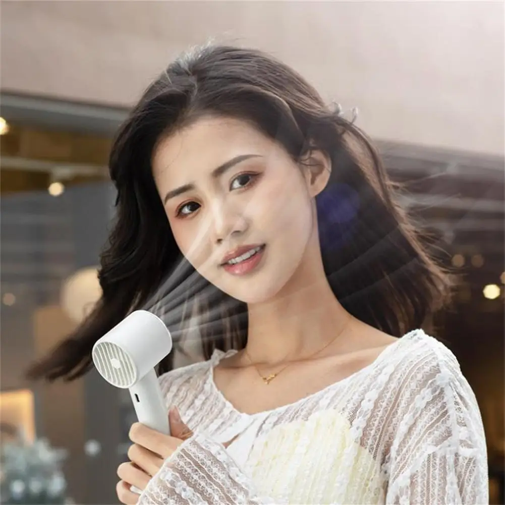 

1200mAh Usb Mini Handheld Fan Rechargeable Handy Air Cooler Lightweight With low noise Outdoor Portable Cooling Fan