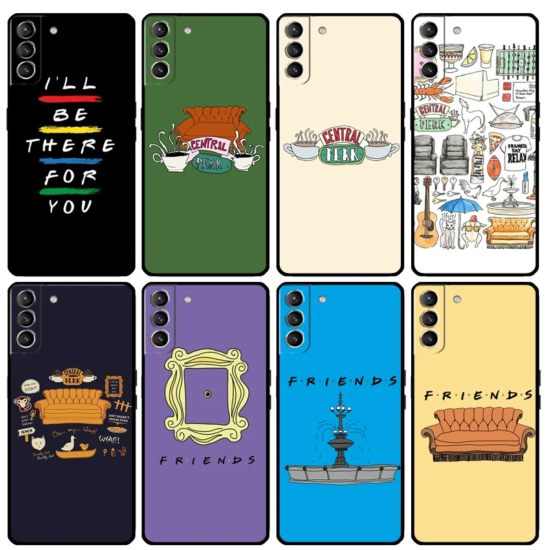 Friends Tv Show Custodia Iconica Per Samsung Galaxy S20 S21 Fe S22 Plus S23 Ultra S8 S9 S10 Plus Nota 10 20 Ultra Cover