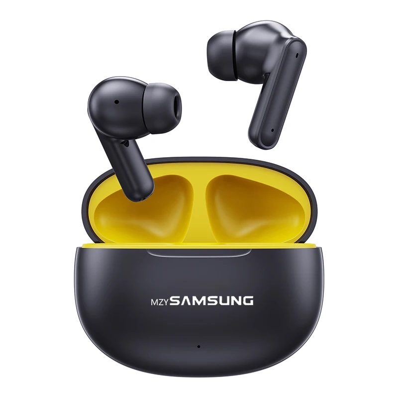 

mzySAMSUNG ANC+ENC Bluetooth 5.3 Earphones T80S Wireless Headphones TWS Gaming Headset Active Noise Cancelling Sports Earbuds
