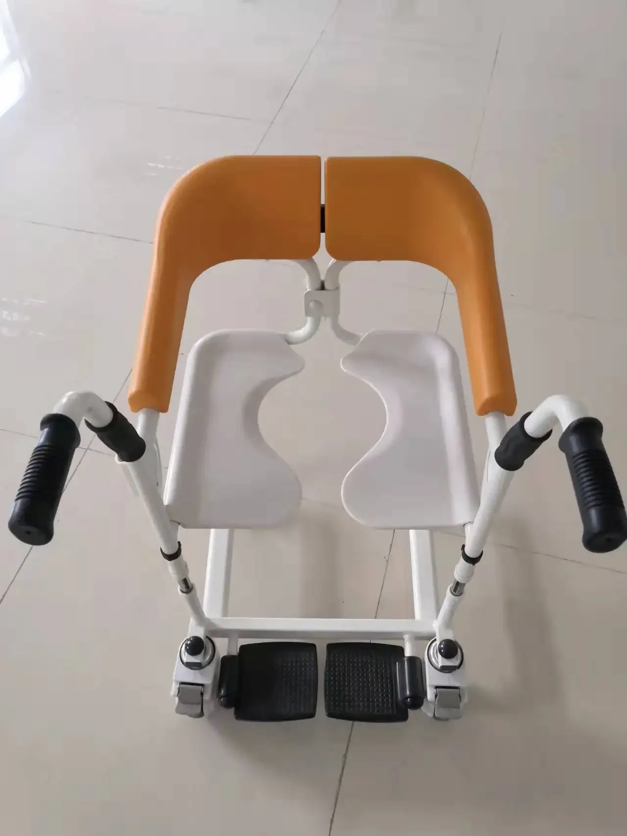 Silla Sanitaria Equipment Electric Traction Multifunction Toilet Transit Bathroom Shower Mover Transfer Commode 5