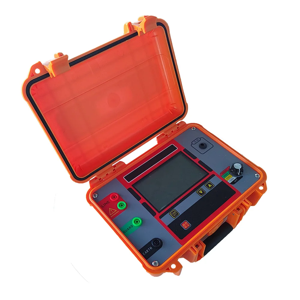 High Accuracy Digital Insulation Resistance Tester Megohm Meter 1KV-10KV Megohmmeter Voltmeter Circuit Test Meter Megameter