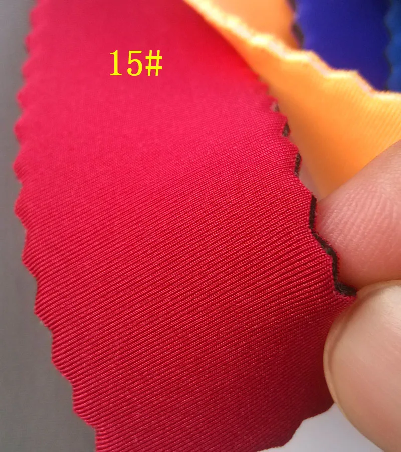 2.5mm Thickness Multicolor Nylon Fabric Coated Sbr Rubber Scuba Neoprene  Fabrics Material