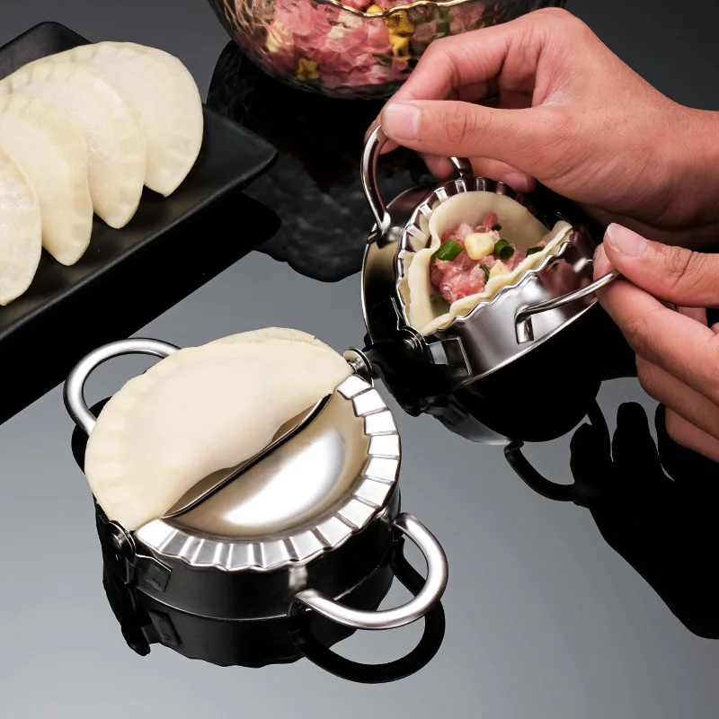 Dumpling Maker Dough Cutter Skin Slicer Machine DIY Jiaozi Ravioli Pie Pastry Mold Kitchen Baking Tools