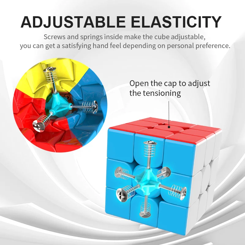 Speed Cube MoYu Meilong3c Professional 3x3x3 classroom Stickerless 3 Layers Magic Cube Puzzle Fidget Toys For Childrengifts
