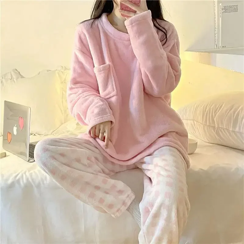 Pigiama donna in pile - completo completo