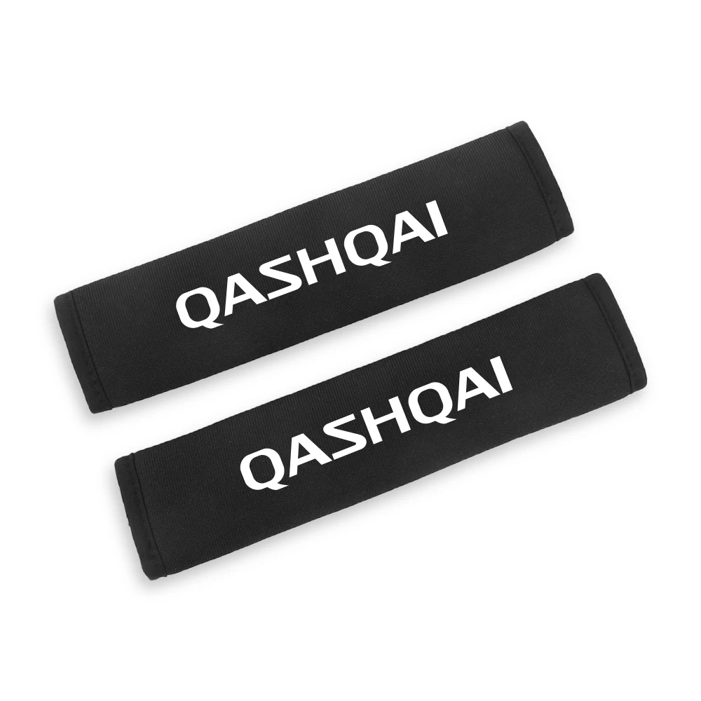 Seat Belt Cover 2Pcs Car Seat Belt Cover Shoulder Protection Pads for Nissan Qashqai j10 2013 2011 2014 J11 Car Accessories Interior