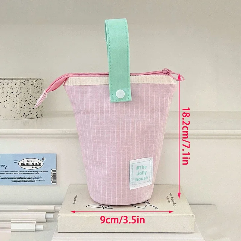 Large Capacity Pencil Case pencil case pen pouch Pen Storage Pouch Cute Pencil Holder Back To School Kids Gift Stationery Supplies Student