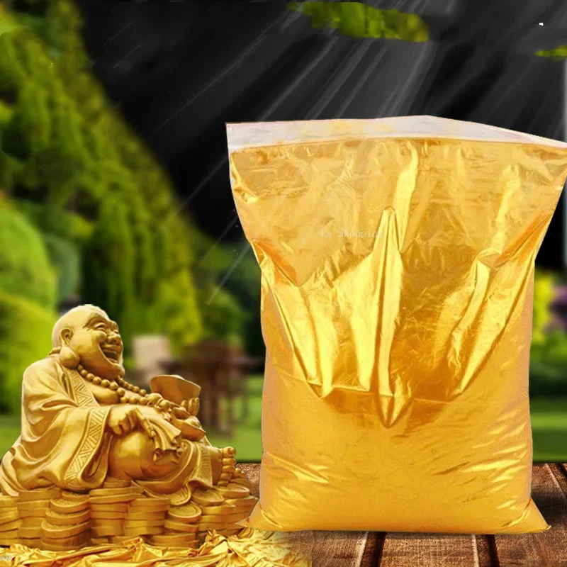 

German Gold Powder Super Bright Gold Powder Flash Acrylic Pigment Powder Diy Temple Buddha Couplet Calligraphy Artifact