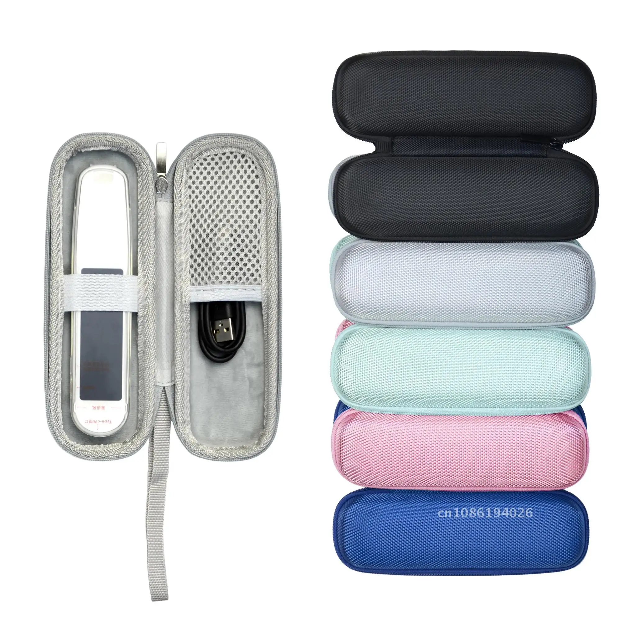 

Storage Bag for iflytek translator AIP-S10 Portable Case Zipper Design EVA Hard Shell Holder Protective Case box