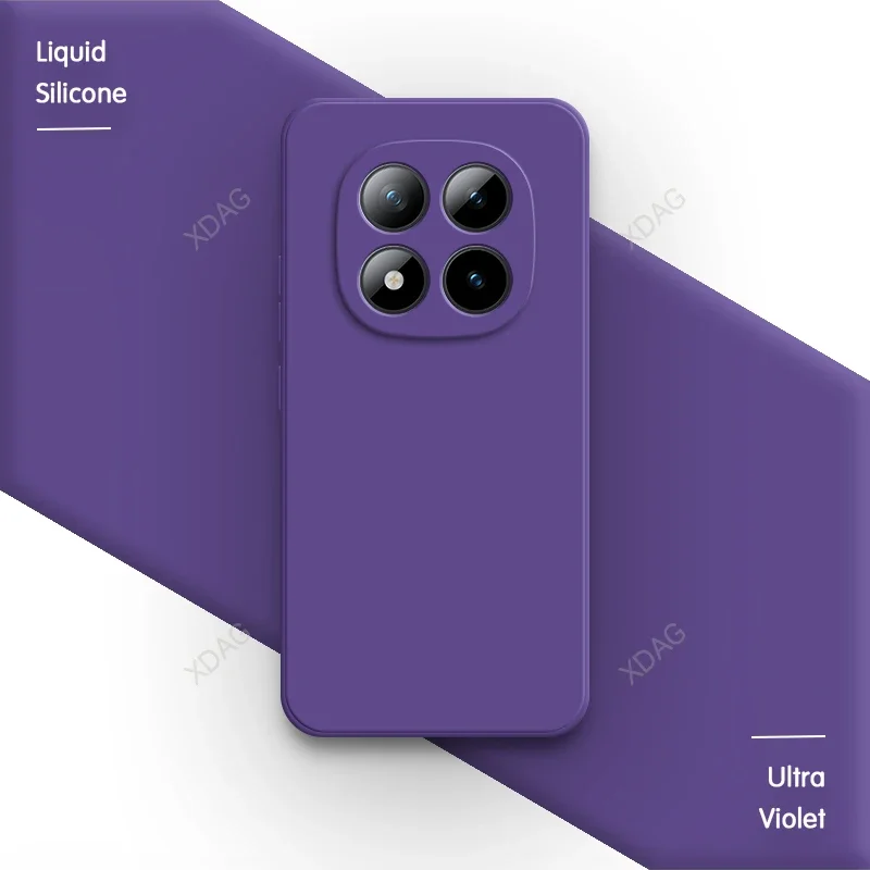 Luxury Liquid Silicone Soft Phone Case - Simple Back Cover