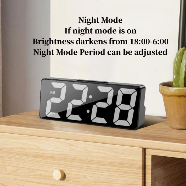 Voice Control Digital Alarm Clock 3