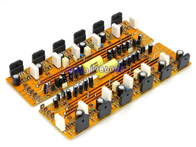 Assembeld Mono LM3886 Hifi amplifier board base on JEFF Rowland LM3886 Power amp 