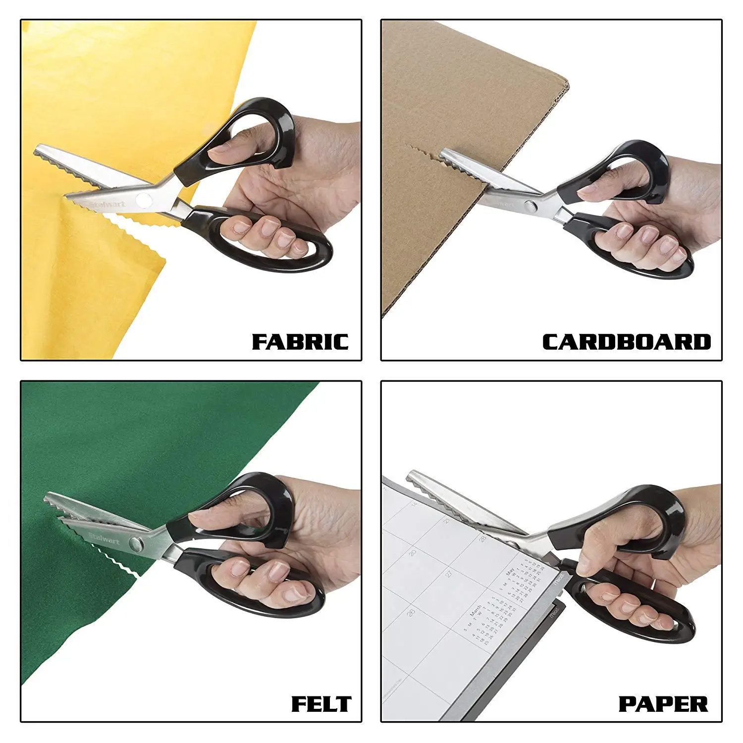 KINGCENT Pruning scissors 1peace LACE DRESS SCISSORS LETHOR TAILOR CLOTHS DESIGNER PAINT WAVE 6