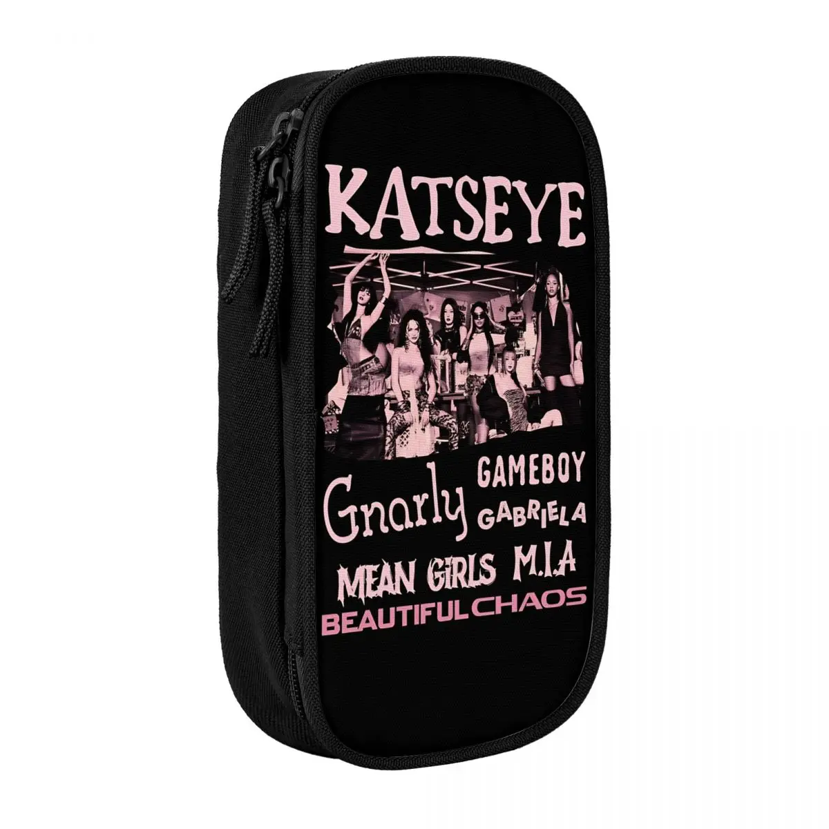Katseye Kpop Music Pencil Case – Fun & Spacious Student School Gift