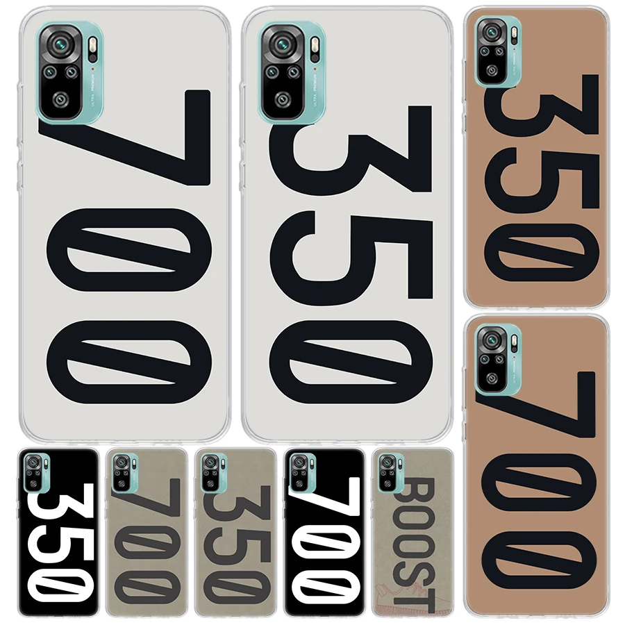 350 700 Yeezy-Cover Design Per Xiaomi Redmi Note 12 10 10S 11 11S 9 Pro 9S Custodia Per Telefono 11E 11T 9T 8T 8 7 6 5 Max + Print Coque