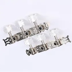 Premium Classical Guitar Tuning Pegs with Easy-Use Machine Heads & Screws (1 set)