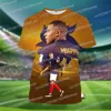 Latest Mbappé 3D Printed Fans Men's T-shirt Short Sleeve Daily Fashion Casual Commemorative T-shirt Top 5