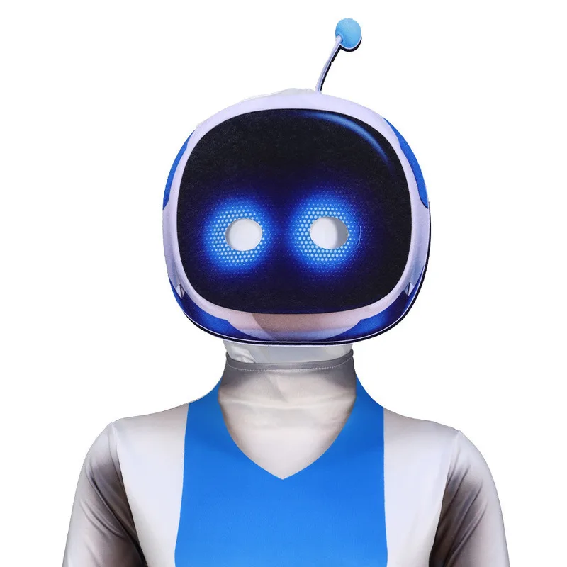 Astro Bot Robot Cosplay Costume Halloween Jumpsuit Performance  Astro Bot Bodysuit Cosplay  for kida adults Halloween   props 3