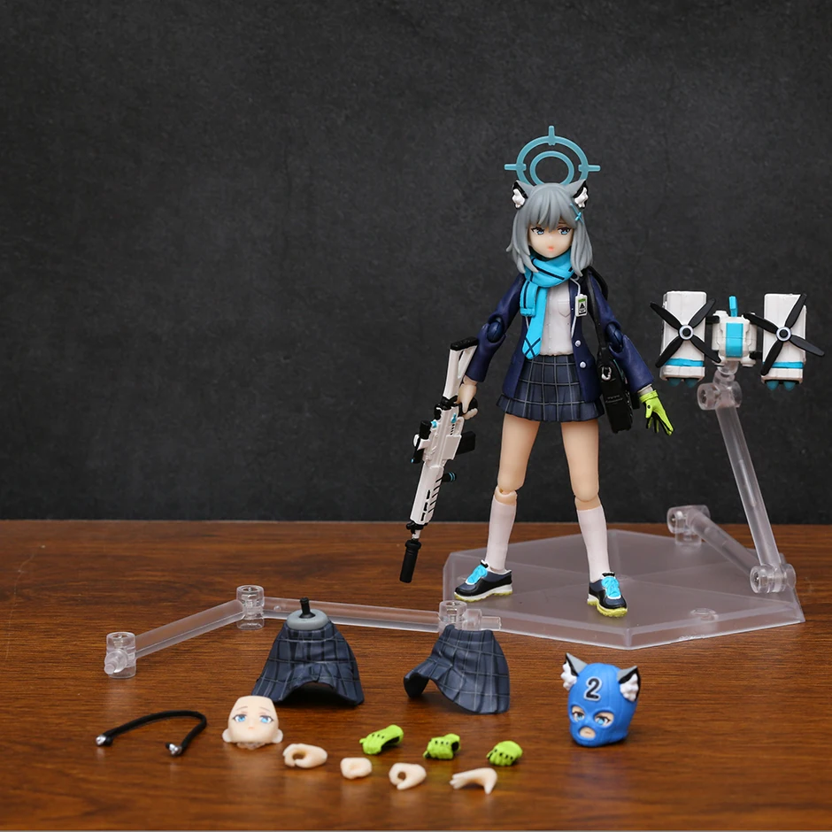 

Figma 567 Shiroko Sunaookami Blue Archive Model Accessories Toy Gift Action Figure Hobbies