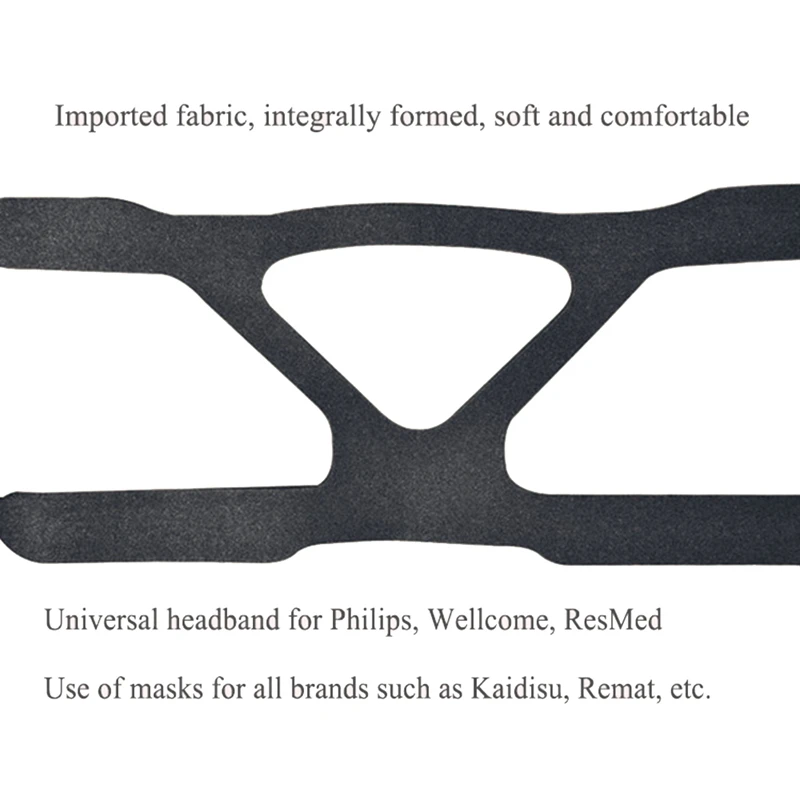 3X Correa Universal para mascarilla CPAP para Resmed Mirage Series, Respironics CPAP (solo casco)