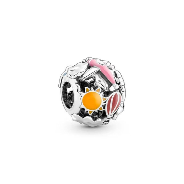 Summer Series Blue Ocean Octopus Turtle Safety DIY Beads Fit Original Pandora Charms Silver 925 Bracelet Bead Jewelry Making