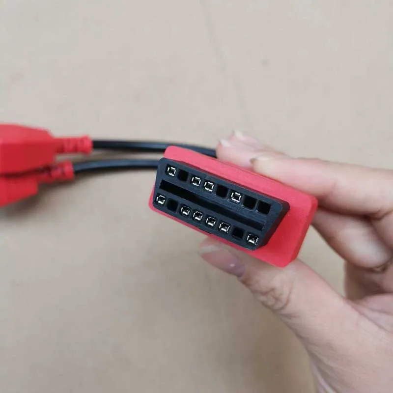 LAUNCH X431 CSL12+8 OBD2 Adapter Cable For Chrysler/Dodge/Jeep/Fiat - Bypass Gateway Module For 2018+ Vehicles