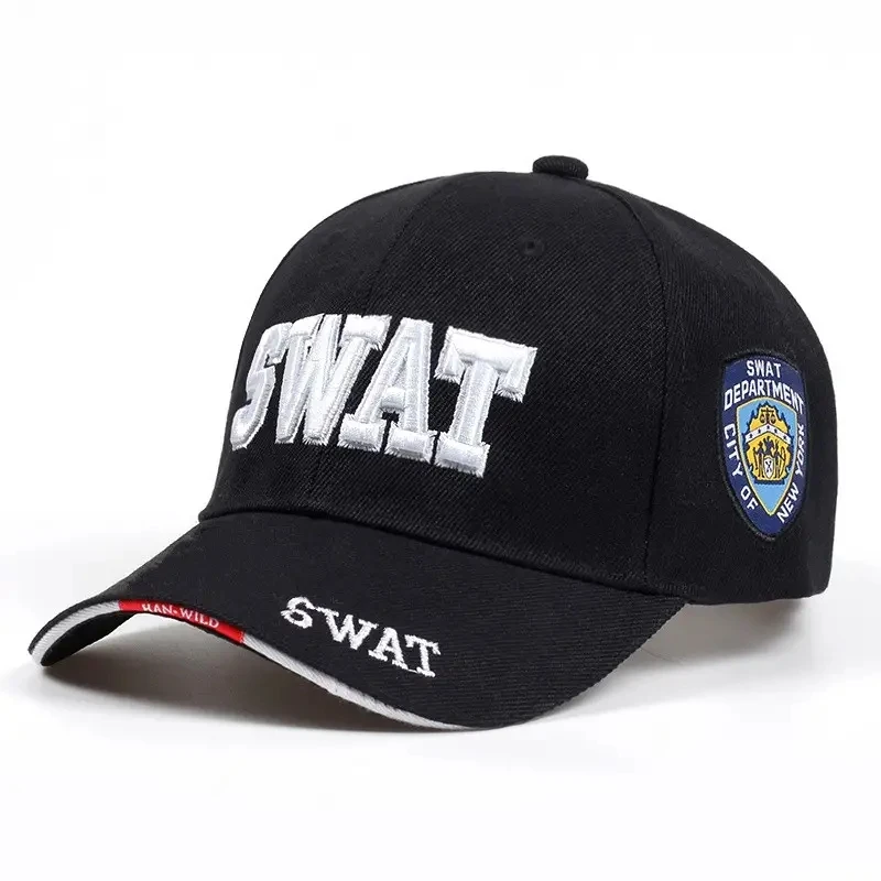 Fashion Men Tactical Baseball Cap Adjustable Cotton Snapback Hat_voghion.com