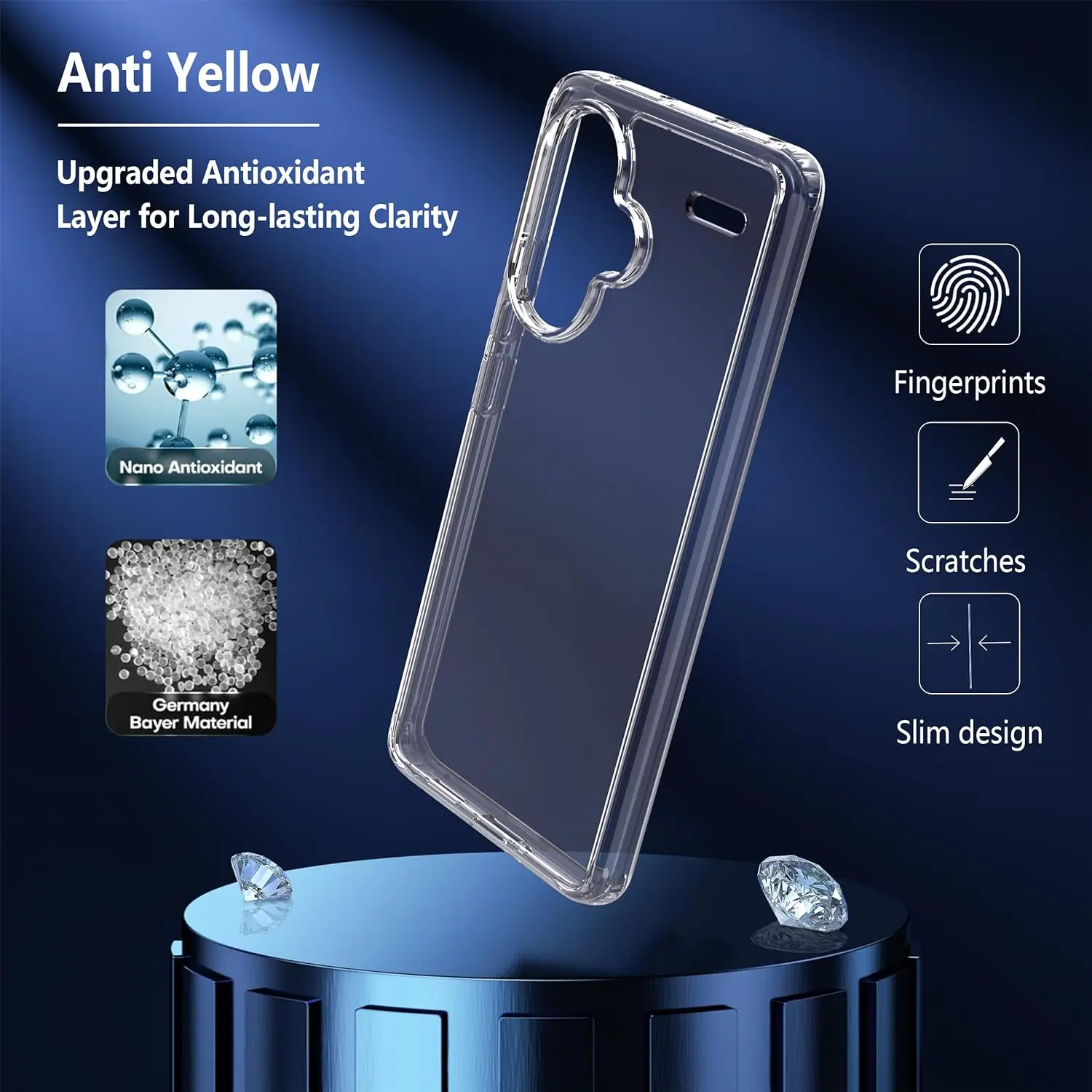 Coque souple transparente pour Xiaomi Redmi Note 13/12 4G et Redmi Note 13 Pro Plus 5G : protection arrière antichoc en silicone transparent_voghion.com