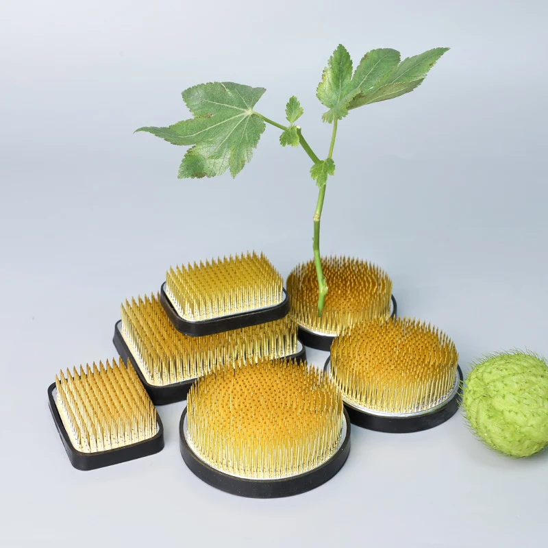 40x40mm Square Japanese Ikebana Flower Kenzan Floral Base Florist Tool