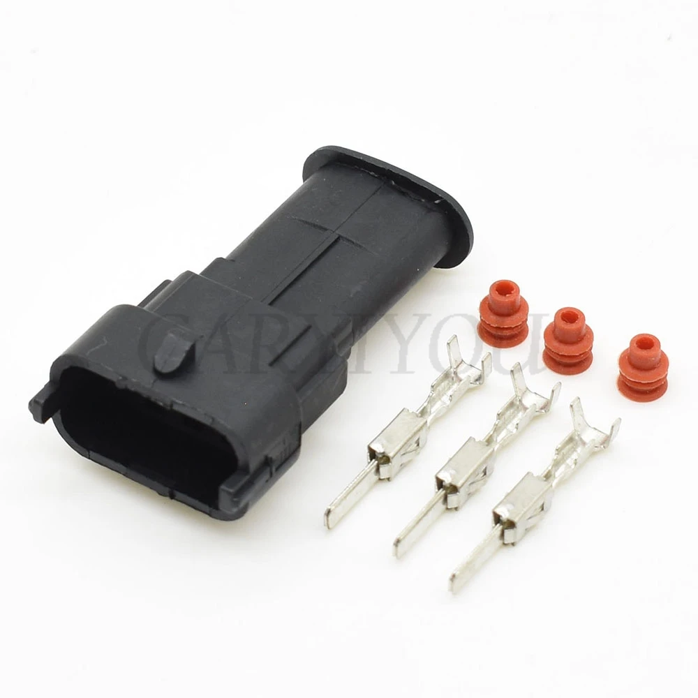1 jeu de connecteurs électroniques étanches pour injecteur diesel automobile à 2 broches, faisceau de câbles pour rail de carburant, T15 10811963 240PC024S8014 1743486 13 1 jeu de connecteurs électroniques étanches pour injecteur diesel automobile à 2 broches, faisceau de câbles pour rail de carburant, T15 10811963 240PC024S8014 1743486 13