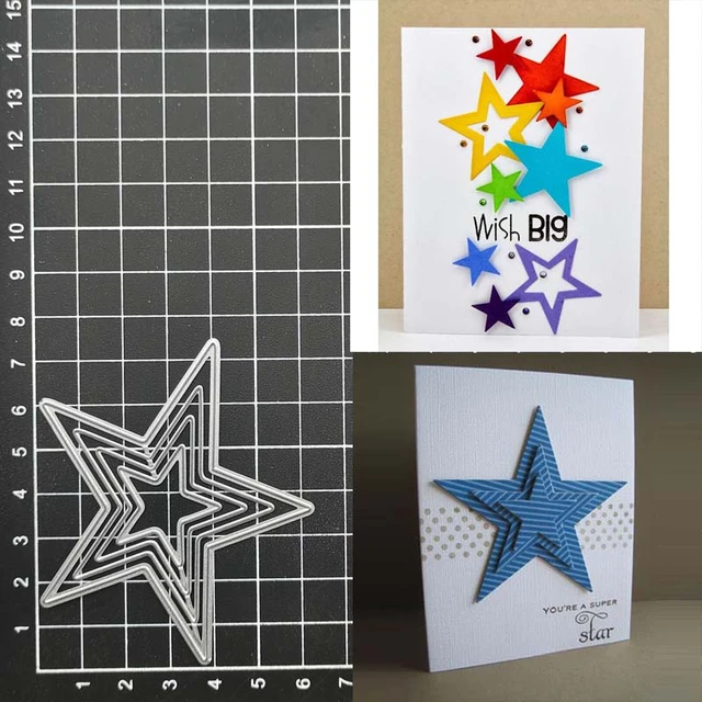 2022 Big Discount Clearance Sale Stars Metal Cutting Dies Gift Cut Scrapbook  Paper Craft Knife Mould Craft Paper Card - AliExpress