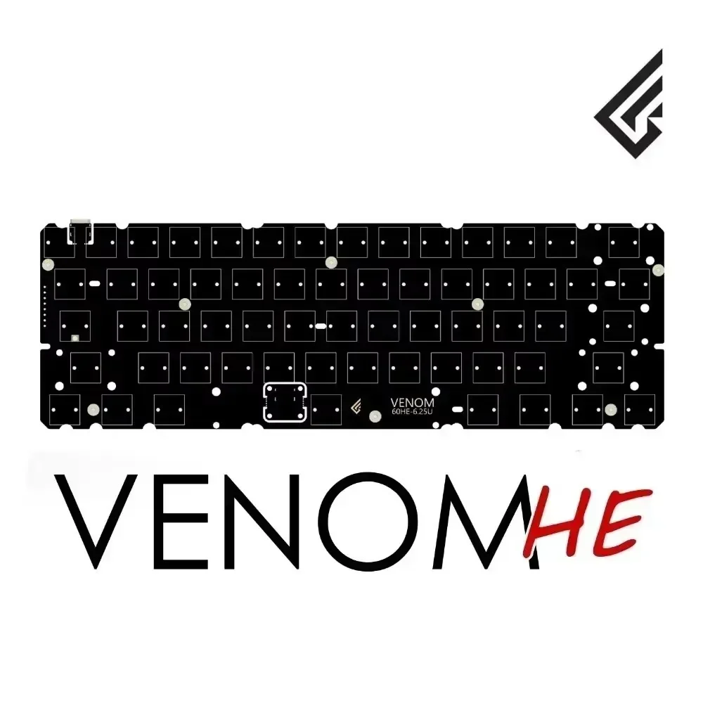 Venom60 he カスタム品 Rabbit0-Shop / GEON VENOM60HE PCB 7U