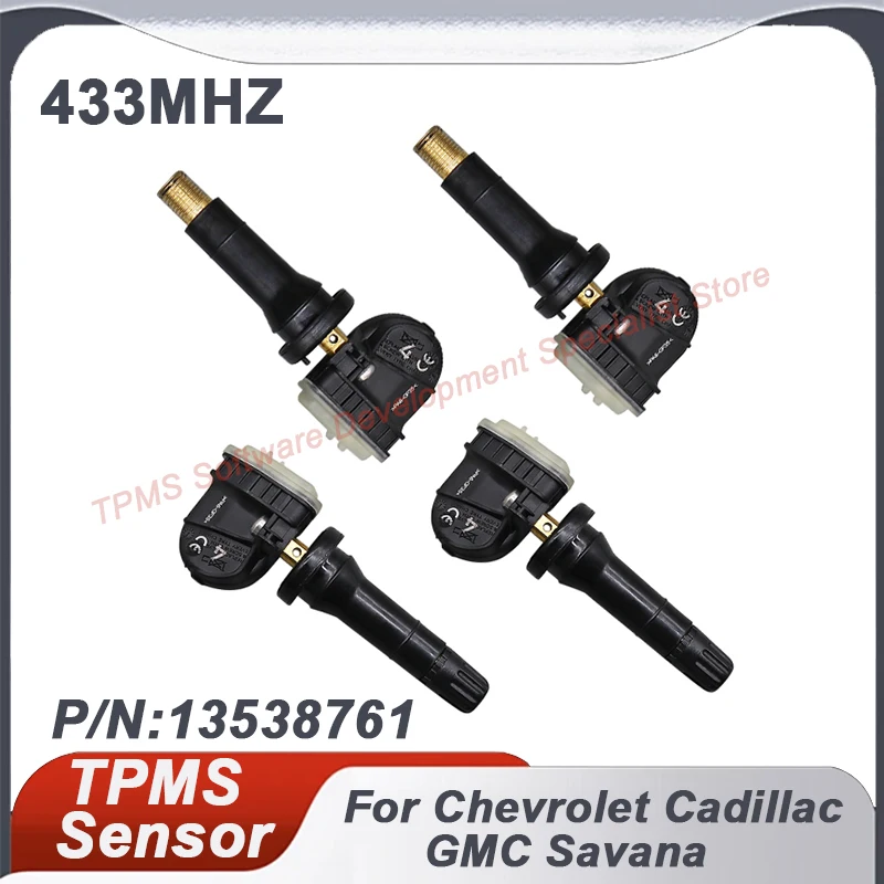 Set of (4)13533166 For 2021 Chevy Suburban GMC Yukon TPMS Tre Pressure Sensor | eBay