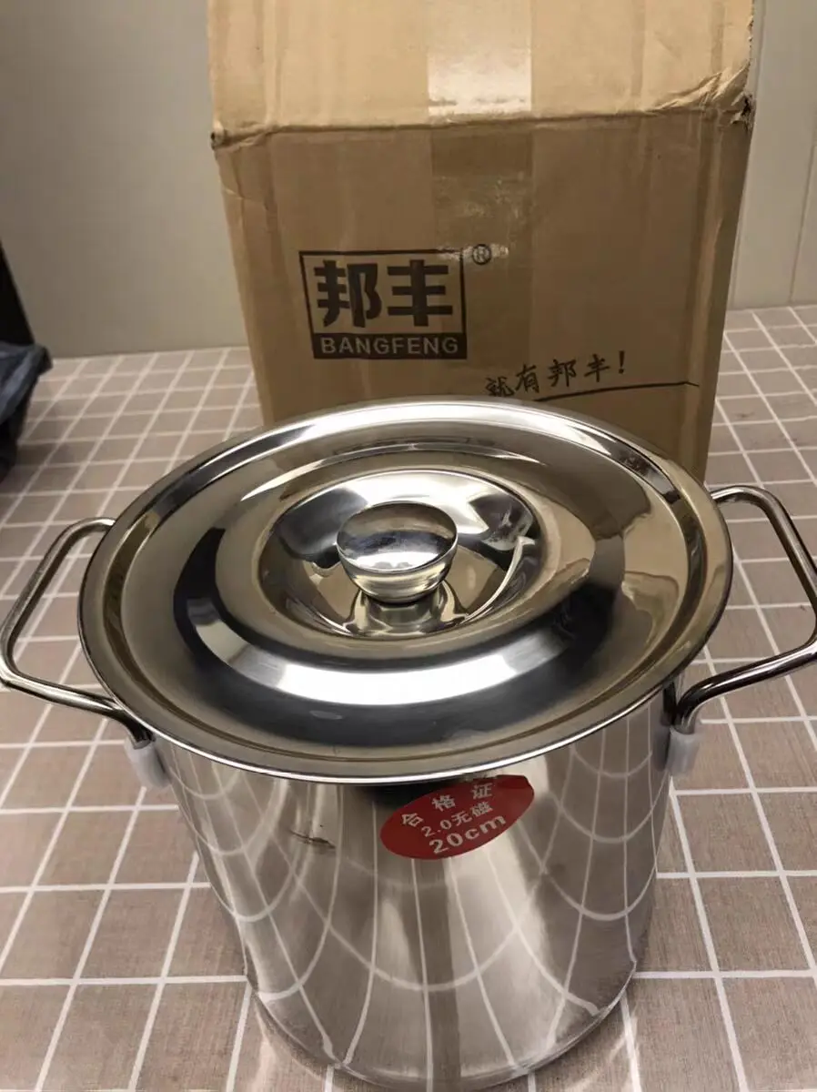 Commercial Stainless Steel Soup Bucket With Lid Pot Large Capacity School  Kitchen Restaurant Hotel Barrel Cookware Cooking - Soup & Stock Pots -  AliExpress