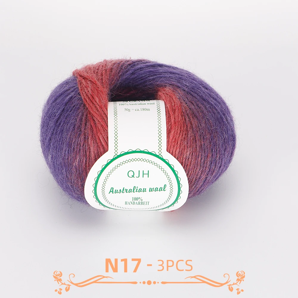 B.B.B Fils - Picasso - Fil 100% Acrylique Dégradé, Idéal Pour Les