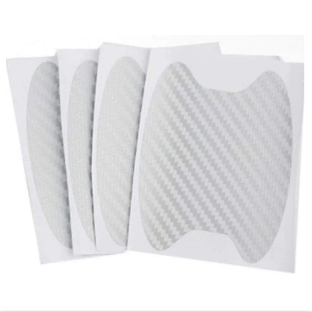 Premium Carbon Fiber Car Door Handle Protection Film - Universal Fit