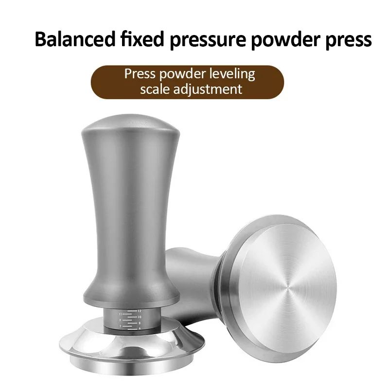 Espresso Tools Coffee Tools Espresso Tamper Coffee Powder Press Adjustable 51/53/58mm Coffee Tamper