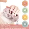 Bath Towel Scrub Bath Massage Shower Ball With Sucker Scrub Bath Exfoliator Mud Wipe Brush Rub Back Sponge H7M9 3