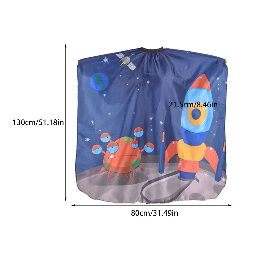 Children s Haircut Cape Apron Space Barber Salon Hairdressing Gowns Comfortable Fabric Household Kids Child Styling Haircut Cape Hair Cutting Cape