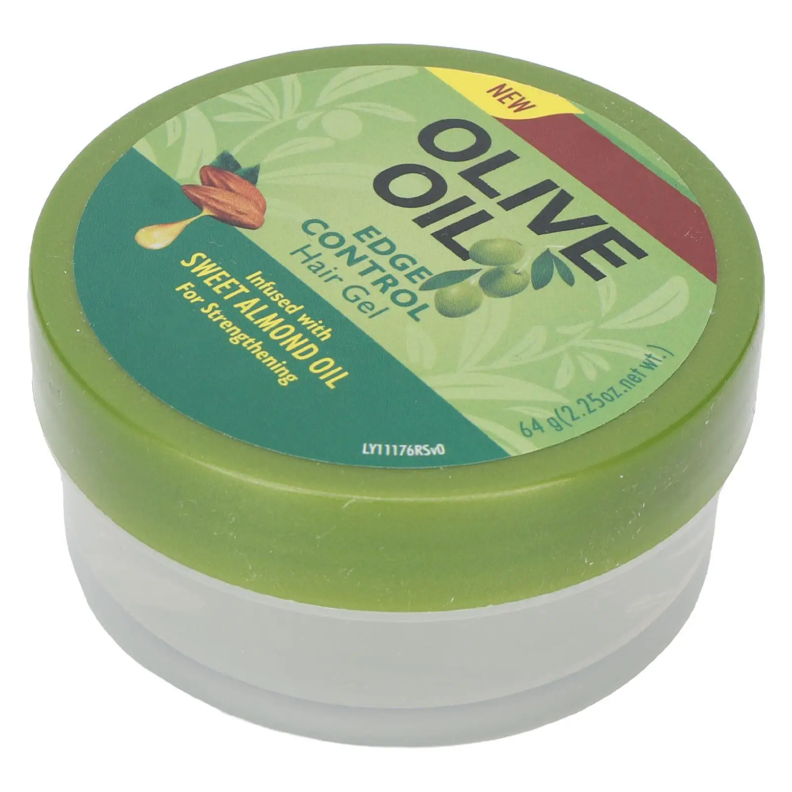 64g Men's Hair Wax Gel with Olive Oil-Long Lasting Styling Cream, Non-Irritant Pomade for Perfect Hair Control