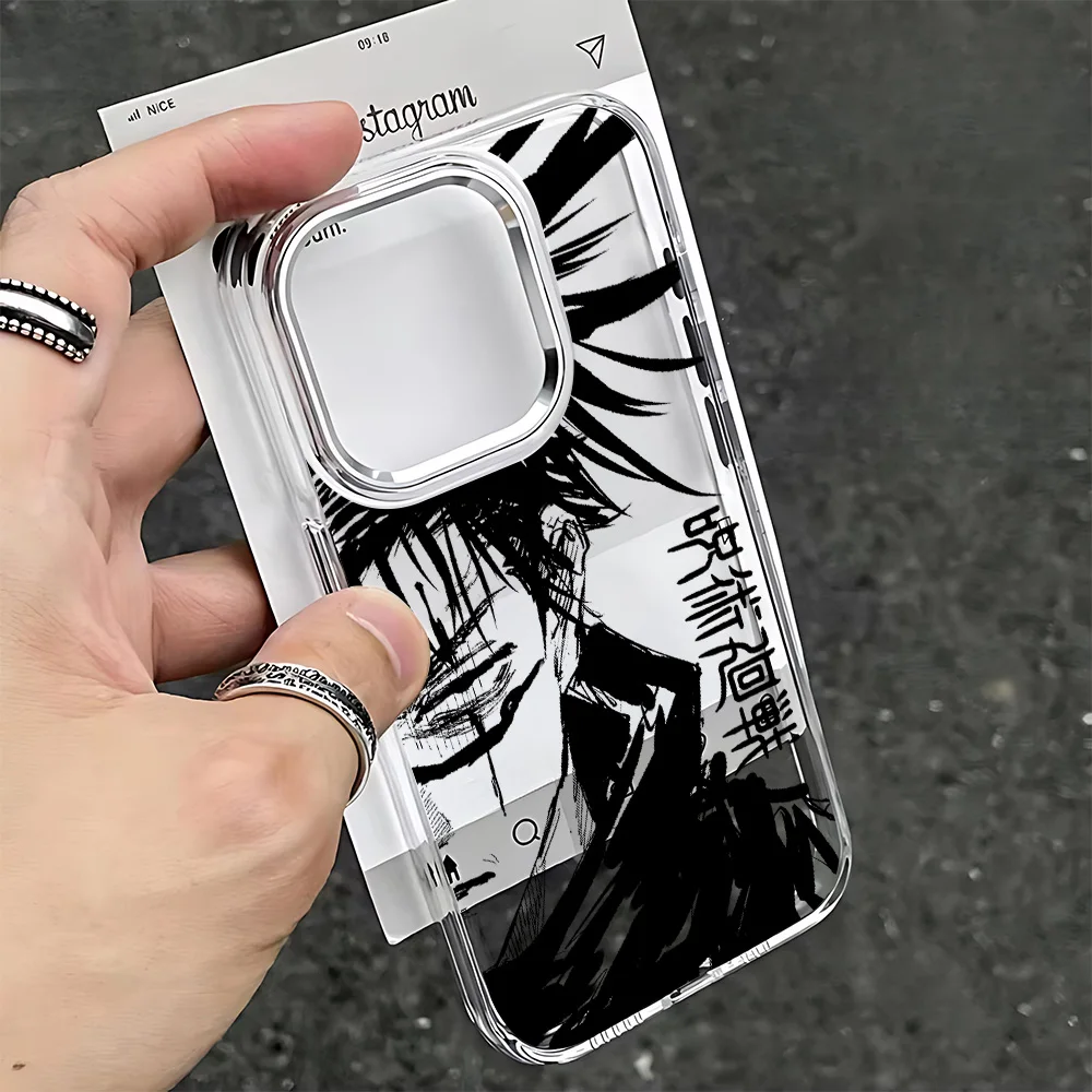Jujutsu Kaisen Gojo Satoru Clear Soft Phone Case Cover