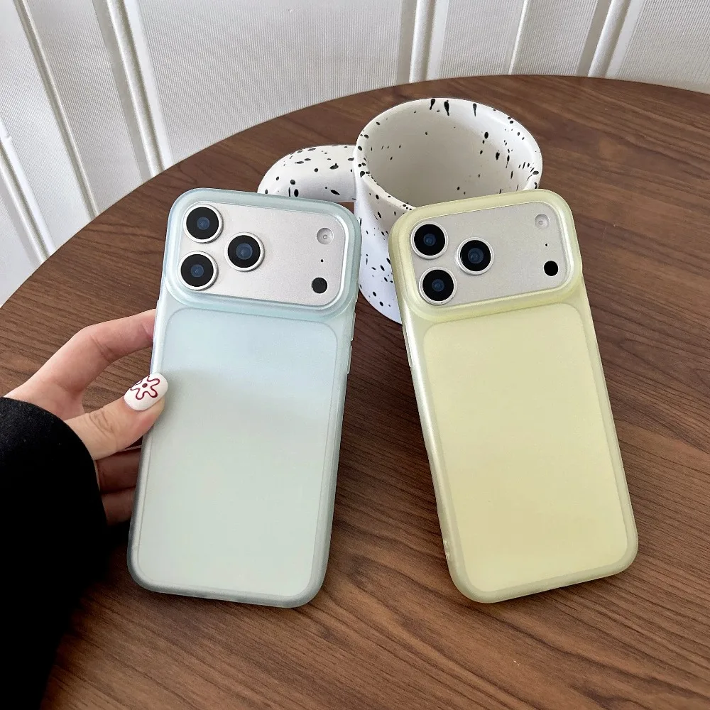 Translucent Frosted Shockproof Matte Ultra Slim Candy Color Phone Case