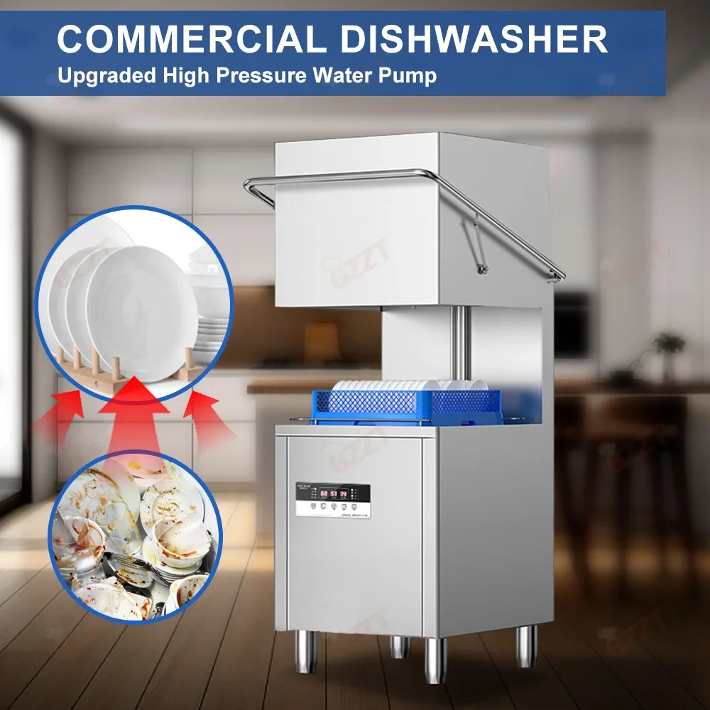 Factory Direct Sale OEM Commercial Kitchen Ware Washing Equipment Hotel Restaurant Utensils Dishes Washing Machine saving water 4
