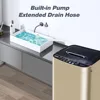 Portable Washing Machine,15.6 LBS Full-Automatic Washer and Dryer Combo, with Drain Pump,10 Wash Program & 8 Water Level 6